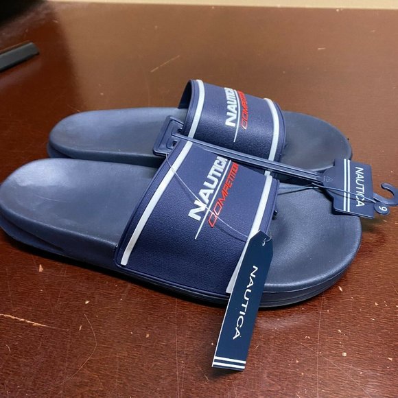 Nautica Holten Slip On Slide Sandals Sz US 9,10,11 main image 4